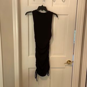 Black form-fitting dress